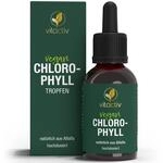VITACTIV Chlorophyll Tropfen - Fl&uuml;ssiges Chlorophyll aus Alfalfa plus Fols&auml;ure -