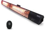Aktobis Wand-Heizstrahler, Balkonheizer, Zeltheizer WDH-300WS (Schwarzmetallic...