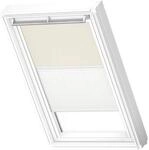VELUX Verdunkelung Plus, Wei&szlig;e Seitenschienen, U08, Hellbeige | Verdunkelung...