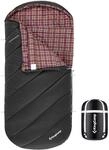 KingCamp Deckenschlafsack Freespace 250 Winter Schlafsack Breit Baumwolle -8&deg;C...