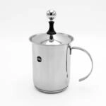 Cilio 0000550023 Cappuccino Creamer &bdquo;Classic 6 Tassen, Edelstahl, Silber, 13,4 x