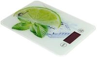 LITTLE Balance 8034 Slim Elektronische K&uuml;chenwaage, 5 kg/1 g, Tischplatte aus