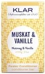 Klar Seifen fester Conditioner Muskat & Vanille 100g (f&uuml;r normales Haar), geeignet