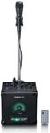 Lenco BTC-070 Karaoke Anlage - Bluetooth Lautsprecher mit Mikrofon - Musikbox -