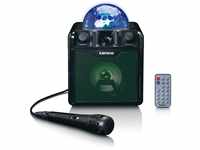 Lenco BTC-055 Karaoke Anlage - Bluetooth Lautsprecher - Lichteffekte - integrierter