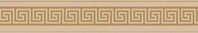 A.S. Cr&eacute;ation Moderne Bord&uuml;re Selbstklebend Beige Gold M&auml;ander Metallic A.S.