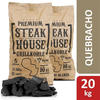 BBQ-Toro Premium Steak House Grillkohle | 20 kg | Querbracho Blanco Kohle |...