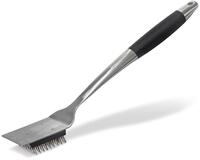 Enders&reg; Premium Grillb&uuml;rste, Edelstahl, viereckig, Griffbereich mit
