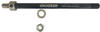 Croozer Unisex – Erwachsene Steckachse-3092019215 Steckachse, schwarz, 178mm