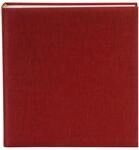 Goldbuch 27 707 Fotoalbum Summertime Rot mit 60 wei&szlig;en Seiten, Jumbo Fotobuch mit