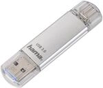 Hama USB Stick, 128 GB (Speicherstick USB-C USB-A, USB 3.1/3.0,