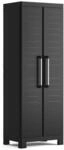 Keter Detroit, hoch Kunststoffschrank, Kunststoff, schwarz, 65 x 45 x 182 cm