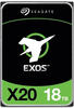 Seagate Exos X20 Enterprise 18TB HDD, interne Festplatte, Hyperscale 12GB/s SAS,