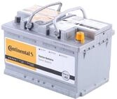 Continental 2800012022280 Starter Starterbatterie 70Ah 12V 680A SLI DIN/ISO LB3