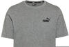 Puma Herren ESS S Logo Tee T-Shirt, Medium Gray Heather, L
