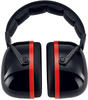 Uvex K30 faltbare Hochdämmende Gehörschutzkapsel-36 dB Dämmung-Schwarz/Rot