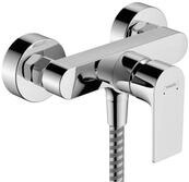 hansgrohe Duscharmatur Rebris E, Aufputz Brausebatterie f&uuml;r 1 Funktion, Chrom