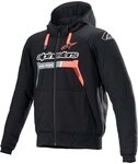 Alpinestars Chrome Ignition Motorrad Textiljacke Schwarz/Rot 3XL