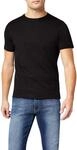 LERROS Herren Rundhals T-Shirt (DE/NL/SE/PL, Numerisch, 50, Regular, Regular, Schwarz