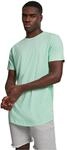 Urban Classics Herren Shaped Long Tee T-Shirt, Gr&uuml;n (neomint), S
