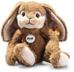 Steiff 067471 Bommel Schlenker-Hase - 28 cm - Kuscheltier - braun, Glazed Ginger