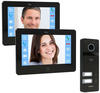 ELRO PRO PV40 Full HD Video-Türsprechanlage für 2 Familien, 1080P, 2x 7 Zoll