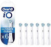 Oral-B iO Ultimative Reinigung Aufsteckbürsten für elektrische Zahnbürste, 6