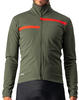 CASTELLI Herren Transition 2 Jacket Jacke, Military Green/Red Reflex, X-Large