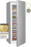 Exquisit GS230-H-040E Gefrierschrank Inoxlook - 168 L Tiefk&uuml;hlschrank E |...