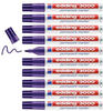edding 3000 Permanentmarker - violett (lila) - 10 Stifte - Rund-Spitze 1,5-3 mm -