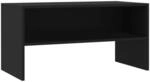 vidaXL TV-Schrank Schwarz 80x40x40 cm Holzwerkstoff