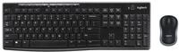Logitech MK270 Tastatur RF Wireless Schwarz - Tastaturen (Standard, Kabellos, RF
