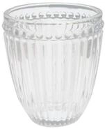 GreenGate - Glas, Wasserglas - Alice - Glas - klar - H&ouml;he 9,5 cm