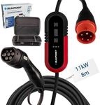 Blaupunkt 400V Tragbares Ladeger&auml;t Typ 2 Elektrofahrzeuge 3 Phase 8-16A