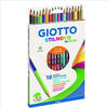 Giotto 257200 Stilnovo Bicolor, 18 Pastellfarben, 3.3. Millimeter