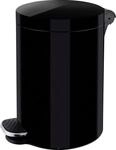 helit H2404195 - Silberionen-Tretabfallbeh&auml;lter, &bdquo;the knight, 5 Liter, schwarz