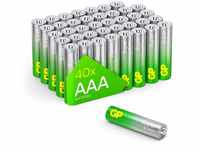 GP Batterien AAA 1,5V Super Alkaline Longlife G-TECH Technologie, Vorratspack 40