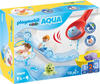 PLAYMOBIL 1.2.3 Aqua 70637 Fangspaß mit Meerestierchen, Badewannenspielzeug für