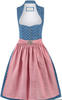 Stockerpoint Damen Coraline Kleid, blau-Altrosa, 42