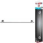 tesa SMOOZ Handtuchstange - 640 mm x 50 mm x 85 mm | Badetuchhalter zur