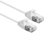 ROLINE UTP DataCenter Patchkabel Kat.6A (Class EA), LSOH, slim, wei&szlig;, 1,5 m