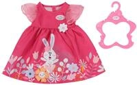BABY born Kleid Bl&uuml;mchen 43cm | Blumenkleid mit langen &Auml;rmeln, passend f&uuml;r 43 cm