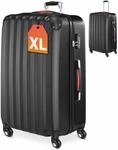 Monzana&reg; Koffer Handgep&auml;ck ABS HardCase Geh&auml;use gummierte Rollen Teleskopgriff