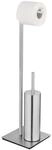 WENKO Stand WC-Garnitur Mod. Recco, Toilettenb&uuml;rsten- und Rollenhalter aus
