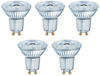 OSRAM Lamps LED Base PAR16 Reflektorlampe, Sockel: GU10, Warm White, 2700 K, 4.3 W,
