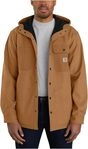 Carhartt Herren Rain Defender&reg; Relaxed Fit Heavyweight Hooded Shirt Jacket Hemd