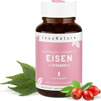 Innonature Eisen + Vit. C Kapseln, 120 Tabl.94.4 g
