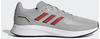 Adidas Herren RUNFALCON 2.0 Sneaker, Grey Two/Vivid red/core Black, 46 2/3 EU