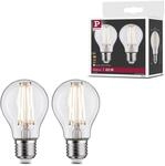 Paulmann 28641 Filament 230V LED Birne 2x7W Leuchtmittel Klar Birne Beleuchtung 2700K