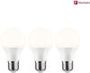 Paulmann 28871 LED Lampe Birne 3er-Pack E27 230V 3x806lm 3x8,0W 2700K Opal Lampen